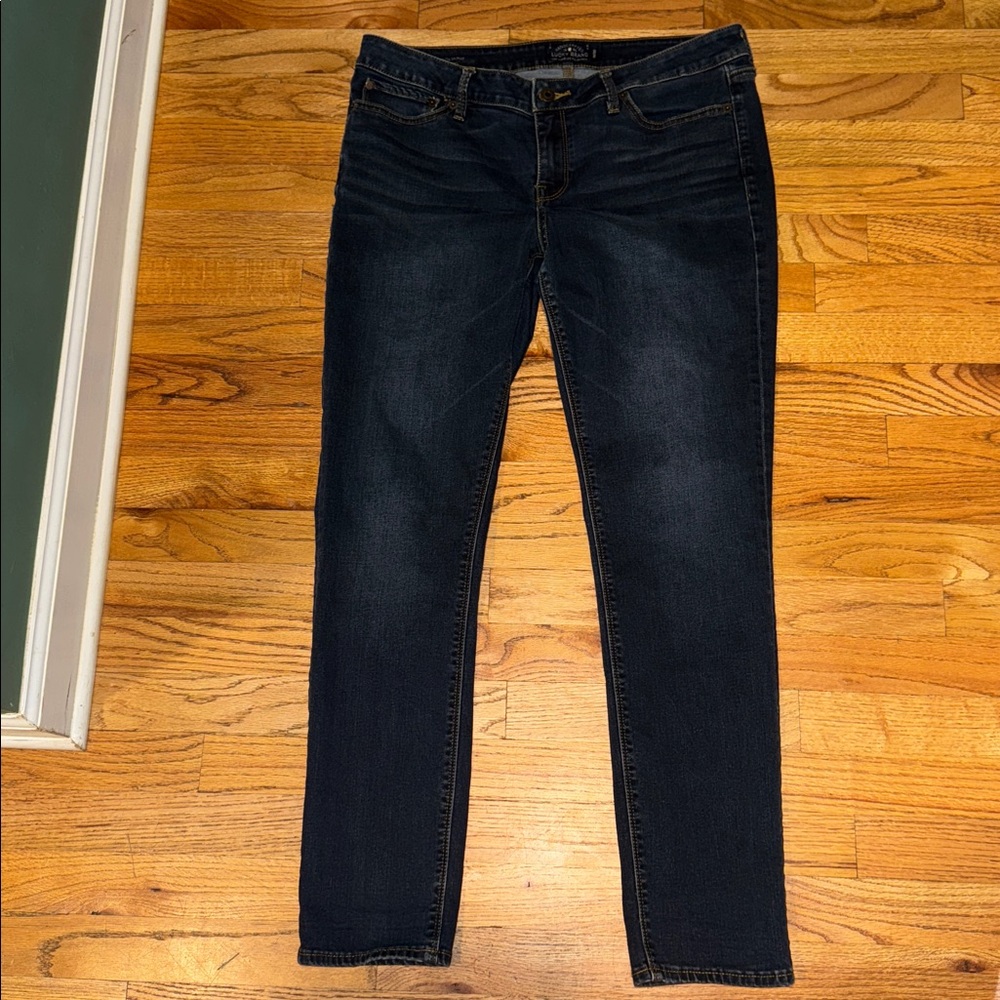 Lucky Brand‎ Women’s Dark Blue Denim Jeans Lolita skinny 14/32